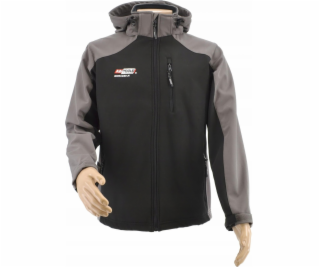 Pánská bunda AWTools SOFTSHELL JACKET MIKINA T4/ ŠEDOČERN...