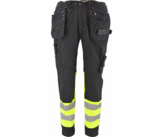 AWTools PRACOVNÍ KALHOTY T3 KAPSY / REFLEXNÍ / XXXL