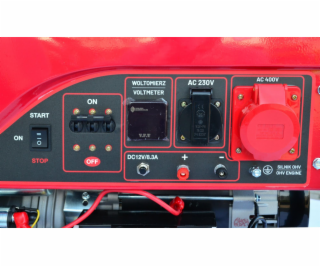 AWTools BENZÍNOVÝ GENERÁTOR 5,0kW 230/400V BLACK LINE
