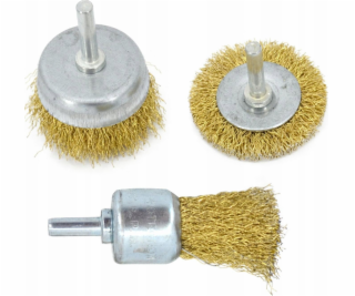 AWTools DŘÍTĚNÝ BRUSH SHANK 3ks.