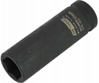 AWTools HEXAGON RÁZOVÝ KLÍČ 1/2 LONG 22mm BLACK LINE