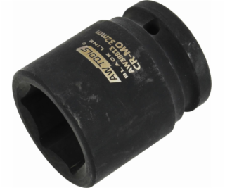 AWTools HEXAGON RÁZOVÝ KLÍČ 3/4 KRÁTKÁ 24mm BLACK LINE