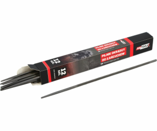 AWTools KULATÝ ŘETĚZOVÝ PILNÍK 4,8mm 12ks.