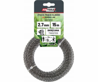 AWTools CLASSIC ŘEZNÁ LINKA 2,7x15m/TWISTED