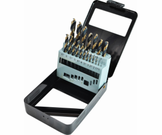 AWTools vrtačka DRILL METAL HSS M2 SET. 19ks/1,0-10mm/PRE...