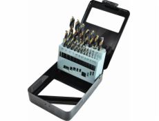 AWTools vrtačka DRILL METAL HSS M2 SET. 19ks/1,0-10mm/PREMIUM