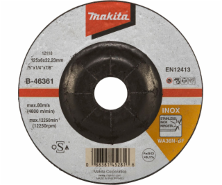 Makita Schruppscheibe 125x6mm INOX