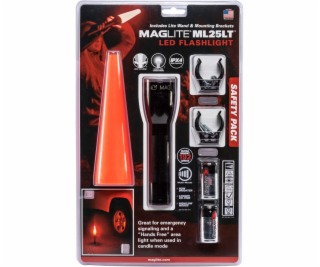 Maglite ML25 LED Sicherheitslampe schwarz