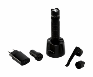 Maglite Mag-Tac Rechargeable plain bezel schwarz
