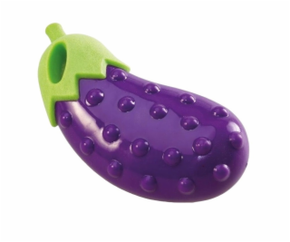 ARQUIVET Eggplant  with squeaker - Hračka pro psy - 14cm
