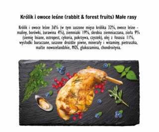 PAKA ZWIERZAKA Rabbit with forest fruits S - suché krmivo...