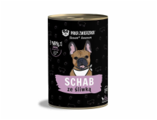 PAKA ZWIERZAKA Seventh Heaven Pork with plum - vlhké krmivo pro psy - 400g