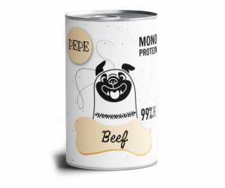 PAKA ZWIERZAKA Pepe Beef - vlhké krmivo pro psy - 400g