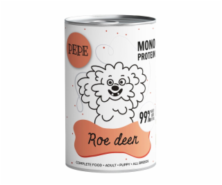 PAKA ZWIERZAKA Pepe Roe deer - vlhké krmivo pro psy - 400g