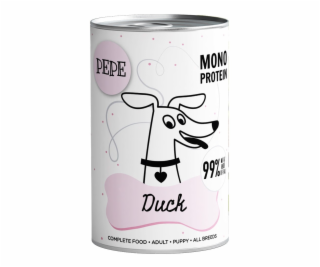 PAKA ZWIERZAKA Pepe Duck - vlhké krmivo pro psy - 400g