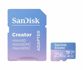 Extreme microSD 256GB+SD 190MB/s Creator