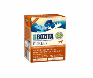 BOZITA Purely wołowina z łososiem pasztecik z kawałkami m...