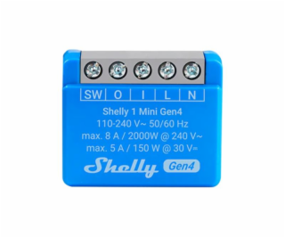 Shelly 1 Mini Gen4 Controller Zigbee/Matter