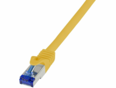 LogiLink Logilink Patchkabel Ultraflex, Cat.6A, S/FTP, gelb, 1,5 m