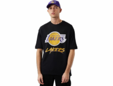 New Era New Era NBA Los Angeles Lakers Script Mesh Tee 60284737 Black S