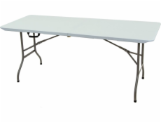 Saska Garden CATERING BANKETOVÝ STŮL SKLÁDACÍ DO KUFRU 180X70CM MAX.120KG Barva: Bílá