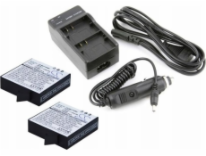 Cameron Sino Charger Kit + 2x baterie Az16-1 Xiaomi Yi 2