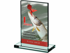 Skleněná trofej Luxorjet s barevným potiskem Skleněná trofej Luxorjet s barevným potiskem Trophy Luxorjet