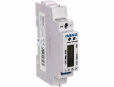Orno Indikátor spotřeby elektrické energie 1fázový 80A 230V port RS-485 s LCD displejem (OR-WE-504)
