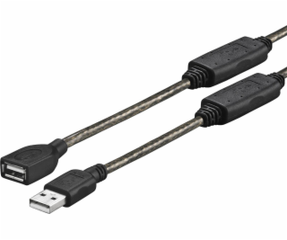 VivoLink USB-A - USB-A kabel 5m černý (PROUSBAAF5)