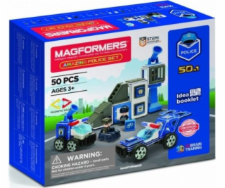 Stavební bloky Magformers Police Set