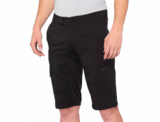 100% pánské šortky 100% RIDECAMP šortky Černá velikost 32 (46 EUR)