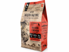 Wiejska Zagroda Suché krmivo pro psy Hovězí s krůtím (dospělým) lupínky S 9 kg