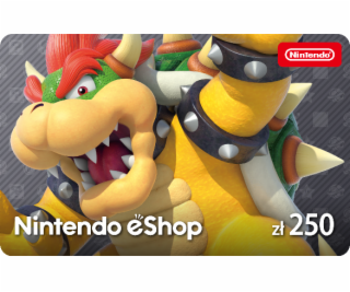 Nintendo Nintendo eShop dobíjecí kód 250 PLN