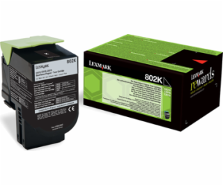Originální černý toner Lexmark 80C20K0 (80C20K0)