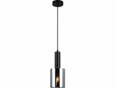Závěsné svítidlo Italux Kouřové stropní svítidlo do jídelny Italux Sardo PND-5581-1-BK+SG