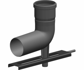 Concept Koleno výfuku s podpěrou a montážní lištou 80 PP ...