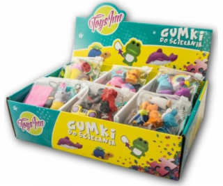 Stnux Erasers mix Displej 24 kusů