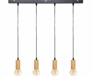 Atmosphera Závěsná lampa Hnědá Ays Závěsná lampa 80 cm