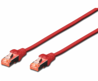 Digitus Patchcord CAT6, S-FTP, 5m, červený, 10 ks (DK-164...