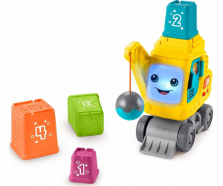 Vzdělávací hračka Fisher Price Veselá jeřábová hromádka a...