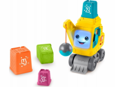 Vzdělávací hračka Fisher Price Veselá jeřábová hromádka a počítání