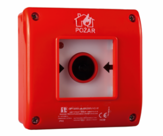 Spamel Ruční požární hlásič A n/t OP1 1NO 1NC 230V OP1-W0...