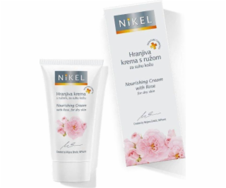 Nikel NIKEL, Výživný krém na obličej s růží, 50 ml