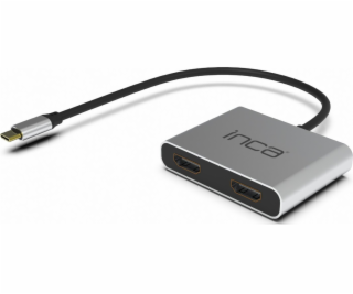 HUB USB Inca INCA adaptér ITPC-4 Typ C > 2xHDMI 4K30Hz, 1...