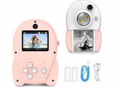 Digitální fotoaparát Shona s tiskárnou SHONA KCP04 4FUN PINK