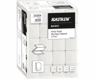 Katrin Basic Zig Zag 2 ručník bílý 2vrstvý Handy Pack 20/...