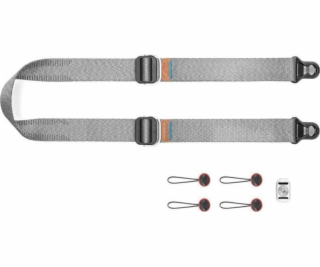 Peak Design SLIDE LITE ASH v3 Lehký popruh na krk nebo př...