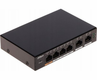 Switch Dahua Technology SWITCH POE S4100-4GT2GT-60-C 4-PO...