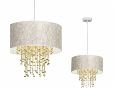 Závěsná lampa Milagro Glamour závěsná lampa LED Ready bílá Milagro MLP6446