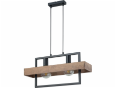 Závěsné svítidlo Sigma Moderní stropní LED svítidlo Ready hnědé Sigma ROBIN 32216